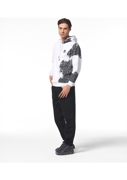 Beşiktaş Erkek Kapüşonlu Sweatshırt 7425277T3