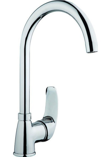 Itimat Luna Uzun Kuğu Miks Batarya Mutfak Eviye Çeşme Musluk Bataryası