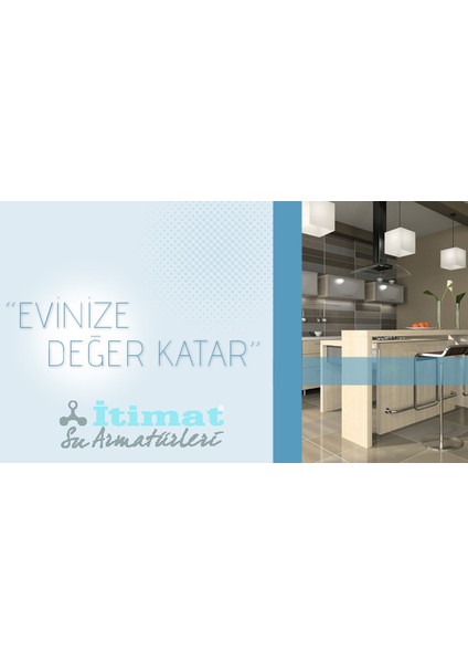 Itimat Luna Uzun Kuğu Miks Batarya Mutfak Eviye Çeşme Musluk Bataryası fırsatları