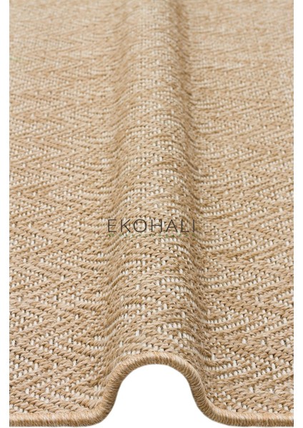 Ventura Koleksiyonu Örgülü Naturel Dekoratif Halı Vnt 02 Natural White fırsatları