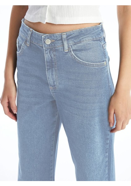 Kadın Yüksek Bel Salaş Kot Pantolon Büyük Beden Jean - C602 modelleri