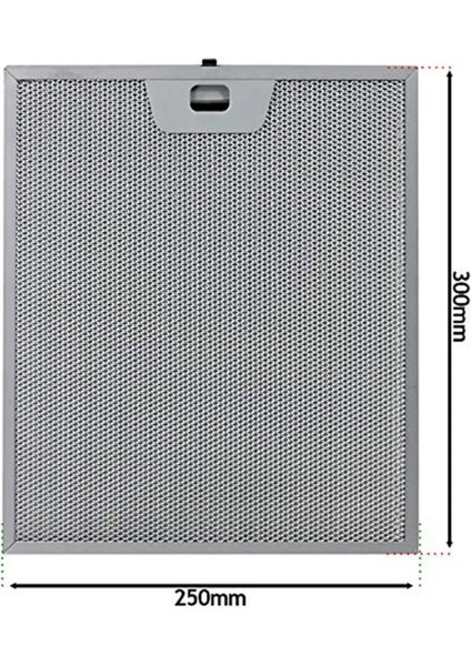 00431222 Aspiratör Davlumbaz Filtresi 250×300 Mm, 25×30 cm 9189387004 B5