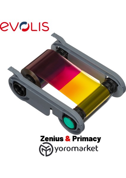 Zenius&primacy 1/2 Yarım Panel 400 Renkli Baskı Ribon(R5H004NAA)