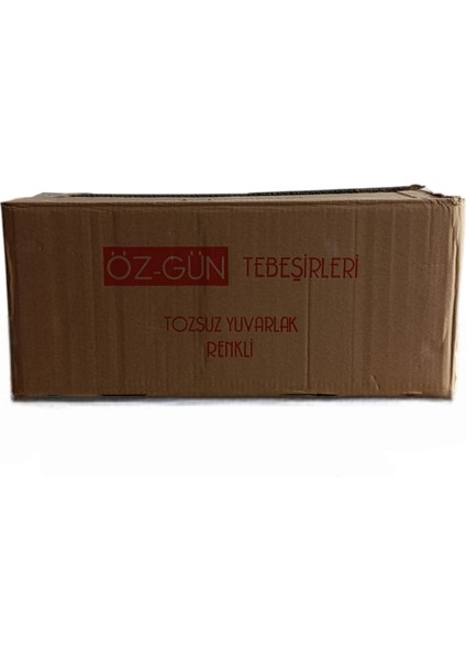 Öz-Gün Tebeşi 1 KOLİ, 16 KUTU 100 LÜ Renkli Tebeşir fiyatları