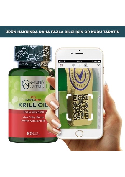 Krill Oil 60 Kapsül