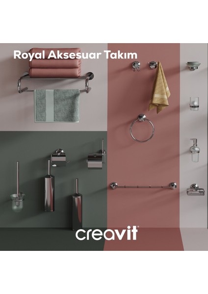 Royale Sıvı Sabunluk (Camlı)