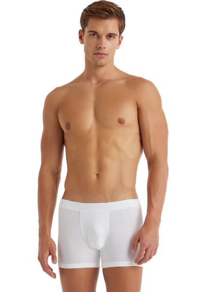 9310 Erkek 3'lü Ekonomik Paket %94 Modal Silver Boxer