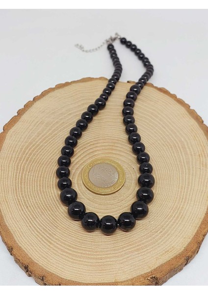 Galaksi Serisi Shungite (Şungit) Taşı Tasarım Kolye modelleri