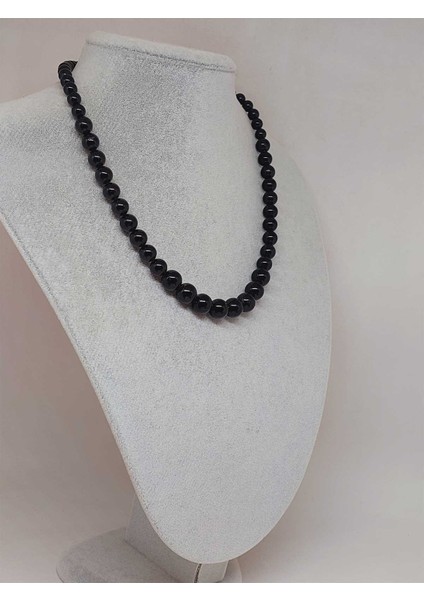 Galaksi Serisi Shungite (Şungit) Taşı Tasarım Kolye fırsatları