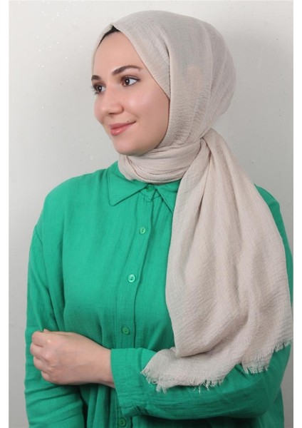 Bürümcük Ince Şal 3093-18 Kemik