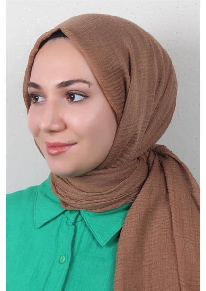 Bürümcük Ince Şal 3093-5 Karamel fiyatları