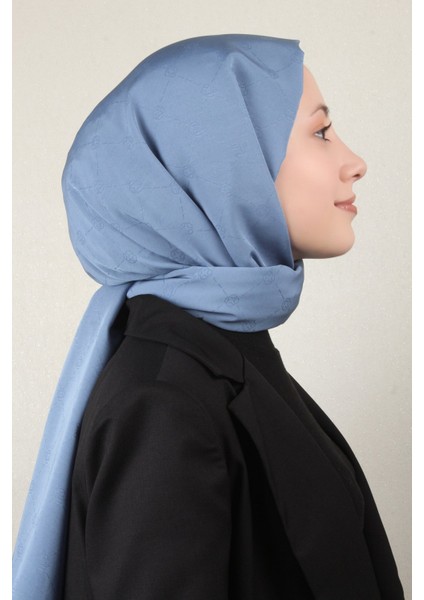 Monogram Icon Şal 4112-11 Mavi fiyatları