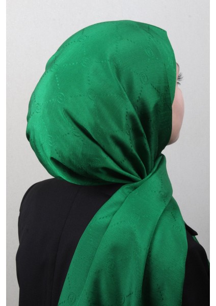 Monogram Şal 2889-24 Yeşil modelleri