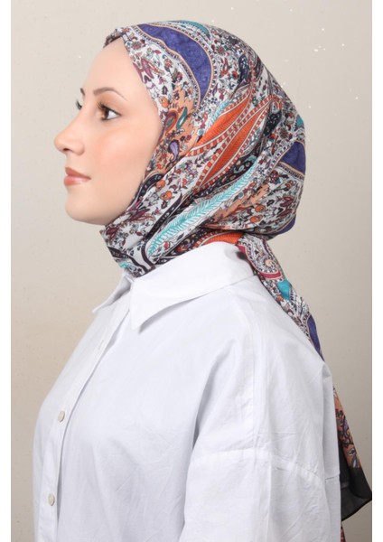 Sport Etnik Desen Şal 2778-36 modelleri