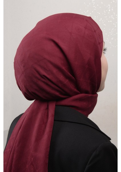 Aker Pamuklu Şal 1030800-941 Bordo