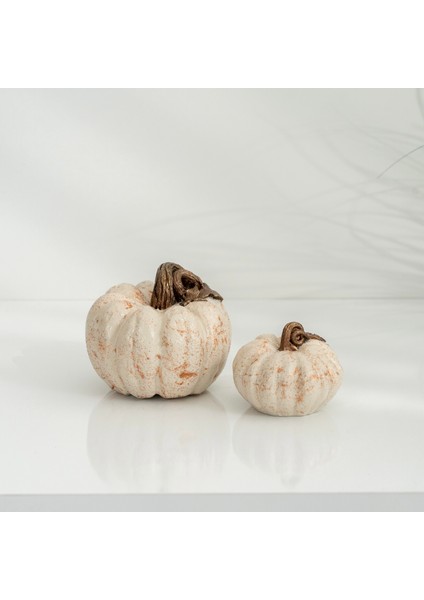 Simli Bal Kabağı İkili Obje Krem Bakır indirimleri