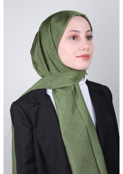 Monogram Şal 2889-21 Haki modelleri