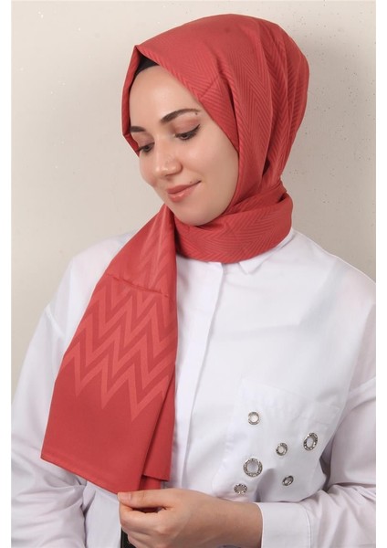 Jakarlı Icon Şal 3101-17 Marsala