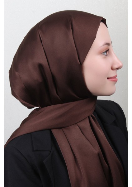 Piramit Style Şal 2888-8 Kahverengi