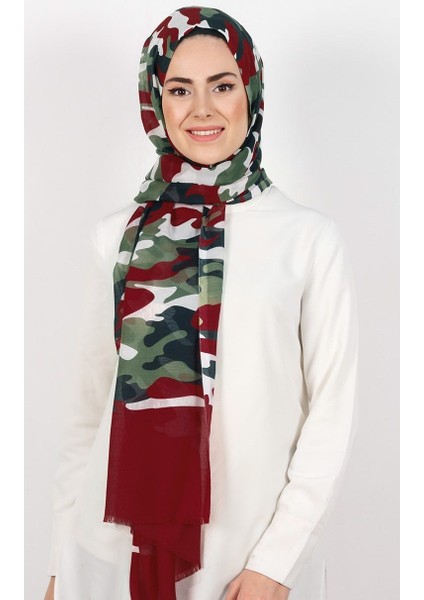 527-0001-50 Pamuklu Krinkıl Şal