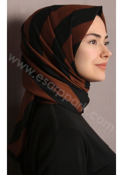 Medine Desenli Şal Eşarppark 1840-19
