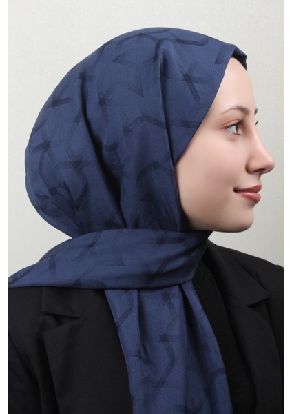 Karma Şal 1040500-921 Lacivert