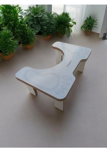 Beyaz Klozet Çömelme Ayak Taburesi, Basamak Taburesi, Wc Tuvalet Taburesi, Klozet Ayaklığı EH039