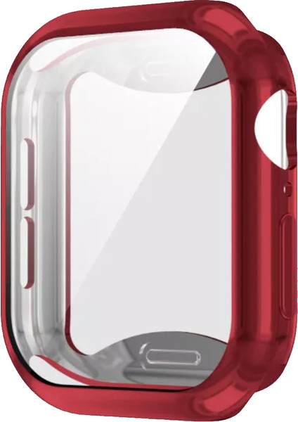 Watch Series 10 46MM İçin Önü Kapalı Silikon Kılıf - AL3173