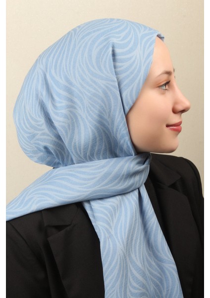 Armine Ultralıght Şal 3111-21 Bebe Mavisi