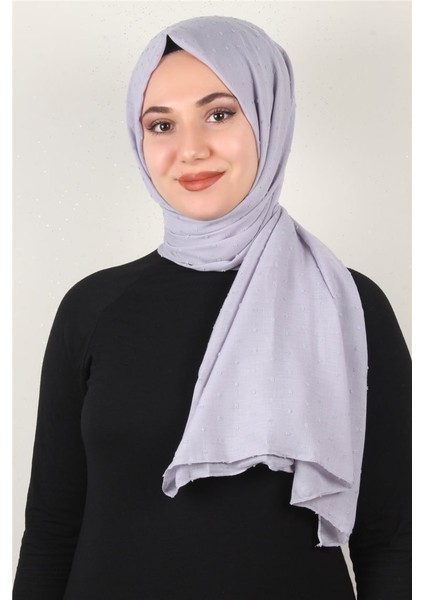 Pamuklu Pıt Pıt Şal 3092-38 Buzul indirimleri