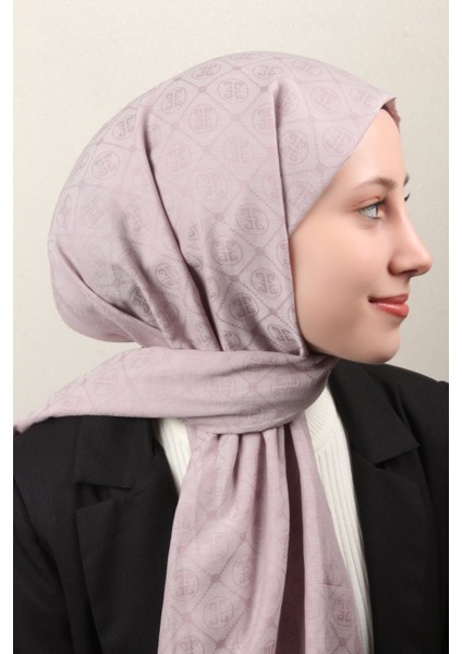 Pamuklu Şal 4106-16 Açık Lila