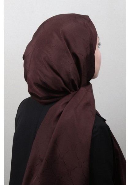 Monogram Şal 2889-29 Acı Kahve modelleri