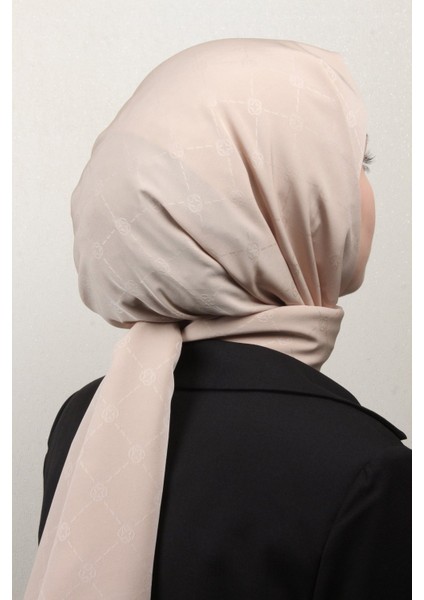 Monogram Icon Şal 4112-27 Krem fiyatları