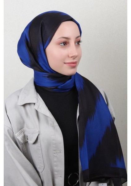 Soft Touch Şal 2779-3 Gece Mavisi