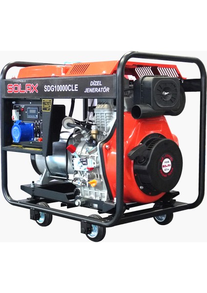 SDG10000CLE Dizel Jeneratör Ipli ve Marşlı Monofaze 7 Kw