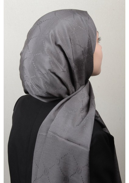 Monogram Şal 2889-14 Duman