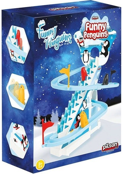 03 517 Eğlenceli Penguenler