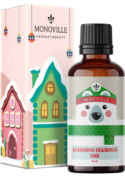 Kuşburnu Çekirdeği Yağı 30 ml Soğuk Sıkım Yeni Yıl ( Rosehip Seed Oil )