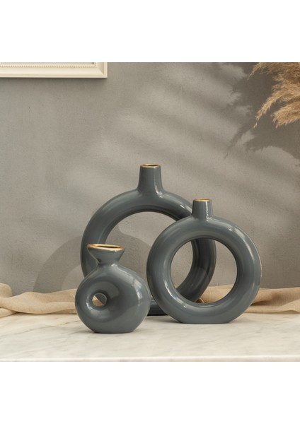 Semavi Seri Halka Vazo Seti fırsatları