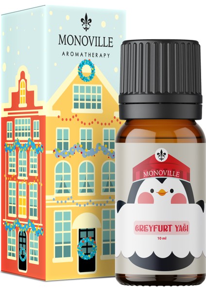 Greyfurt Uçucu Yağı 10 ml % 100 Saf Ve Doğal Yeni Yıl ( Grapefruit Essential Oil )
