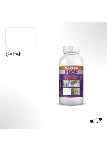 Prof Şeffaf Kaydırmazlık Sıvısı U As 500 ml