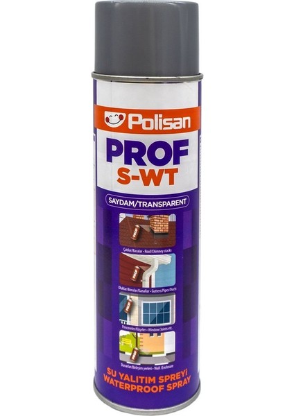 Prof Şeffaf Su Yalıtım Spreyi (S-Wt) 500ML
