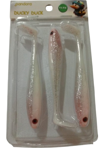 Ducky Duck 9cm Silikon Balık 3'lü Paket