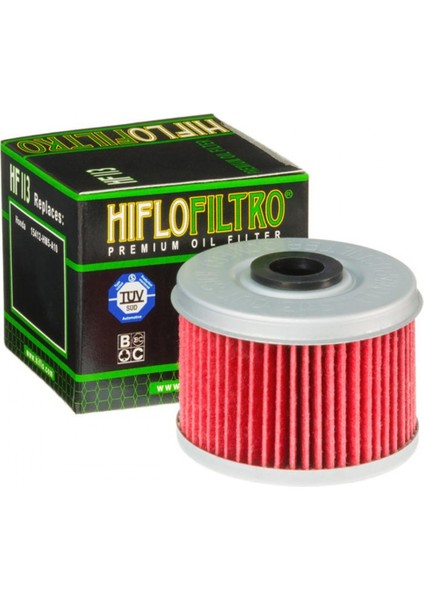 Hıflo Yağ Filtresi Hf113 Honda Cbf125 Cbf250 Honda Atv Trx 250 30