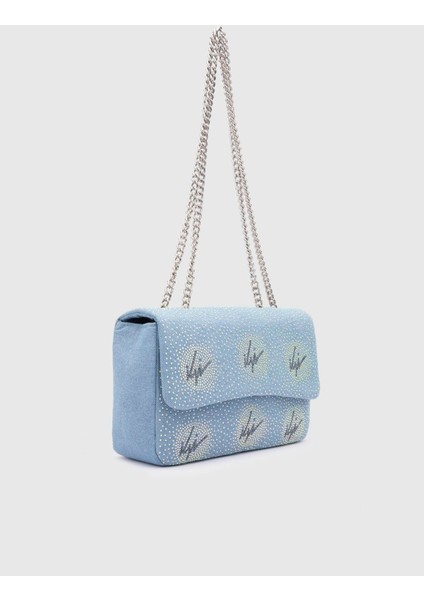 Jovia Kadın Omuz Çantası Mavi