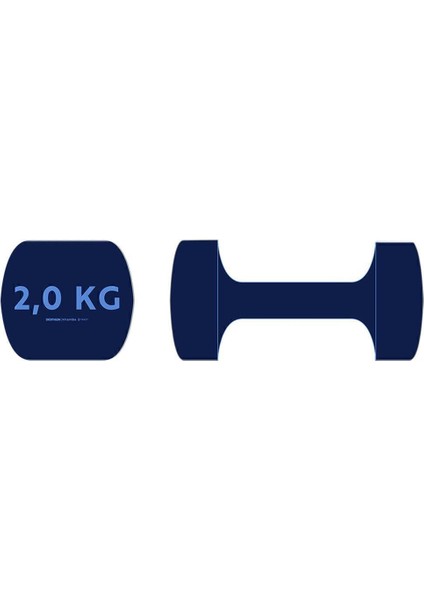 Tekno Trust Domyos 2 kg Dambıl X2 - Fitness Hafif Antrenman fiyatları