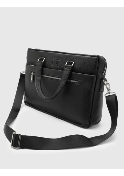 Laurits Erkek El Çantası Siyah Deri indirimleri