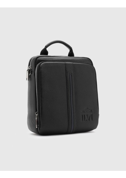 Julius Erkek El Çantası Siyah Deri