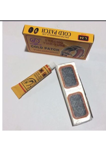 Motosiklet-Bisiklet Lastik Tamir Yama Seti Soğuk Yama 24’ Lü