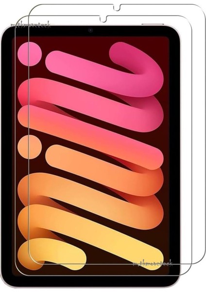 Apple iPad Mini 7 2024 Ekran Koruyucu Şeffaf Cam Nano Esnek Kırılmaz